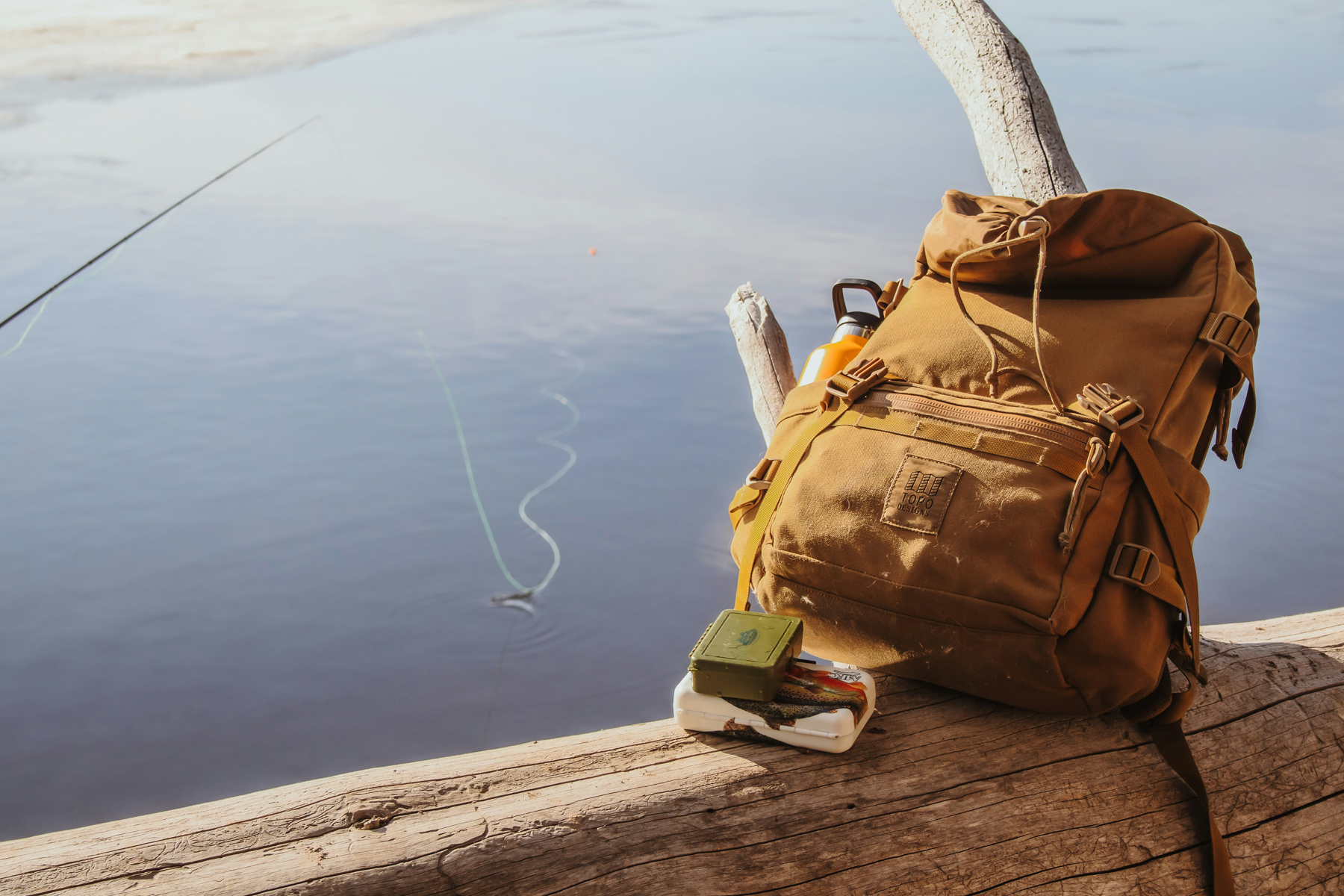 Rucksack in Waschmaschine